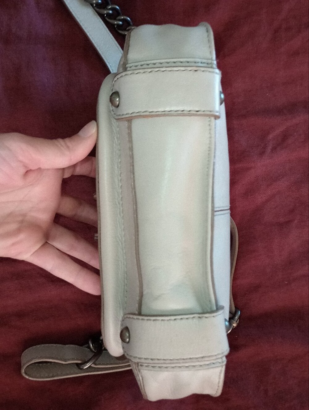 Banana Republic Leather Satchel - Picture 6 of 15